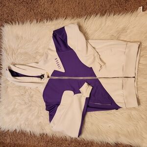 JORDAN AIR PURPLE WHITE HOODIE